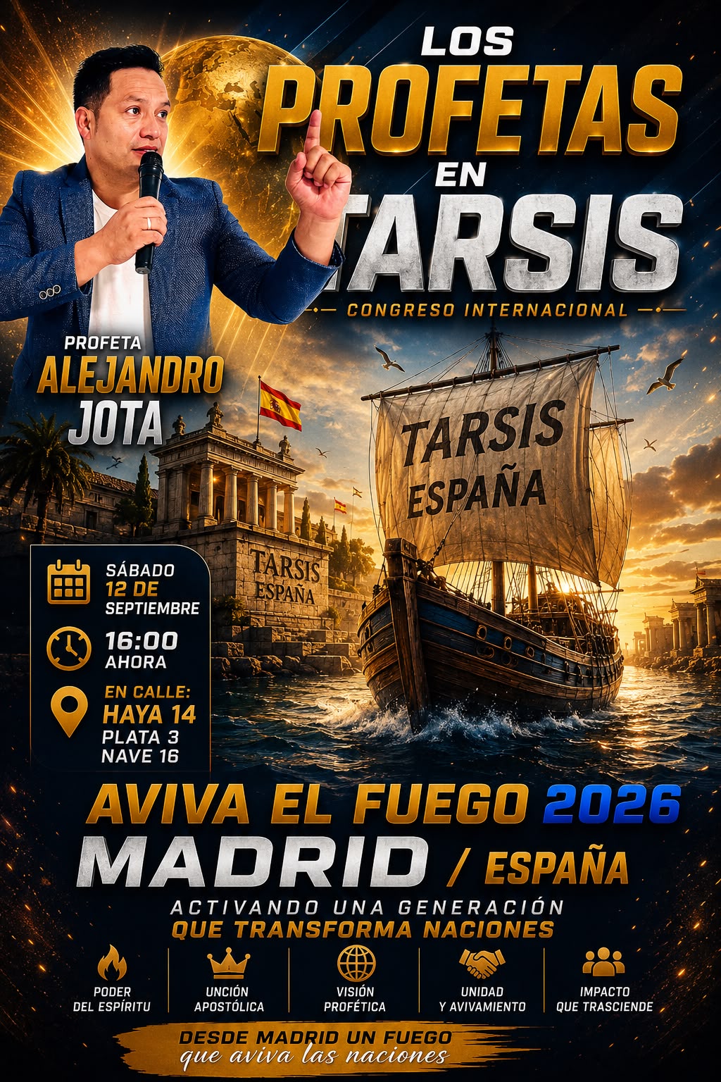 Cartel oficial de Alejandro Jota